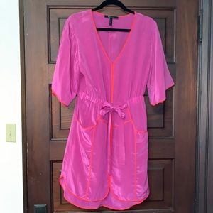 Silk Dress by BCBGMAXAZARIA